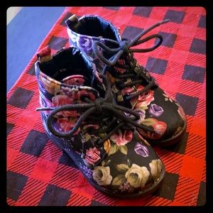 Toddler Floral Boots
